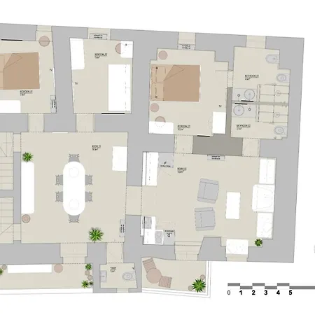 Апартаменты Casa U Burie, Casa Design Con Terrazza Panoramica E Jacuzzi *